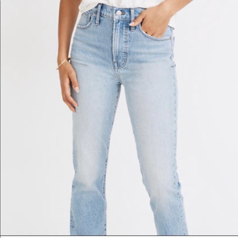 Madewell perfect summer jean/vintage jean.